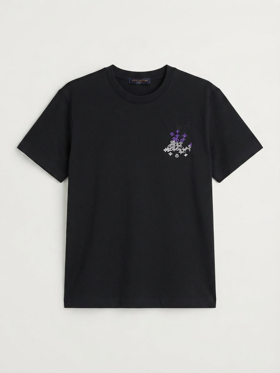 Louis Vuitton Herren T-Shirt mit Rückenprint
