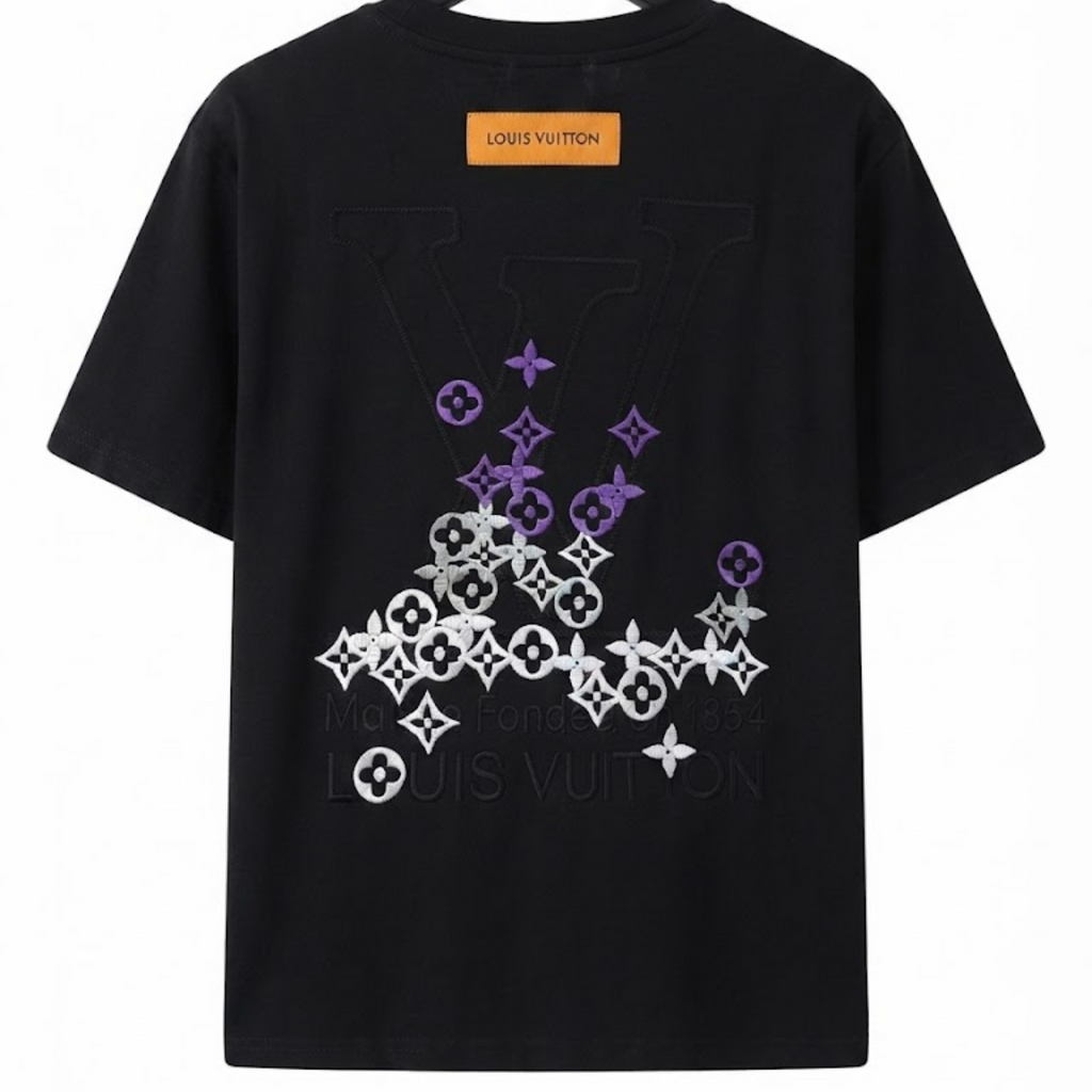 Louis Vuitton Herren T-Shirt mit Rückenprint