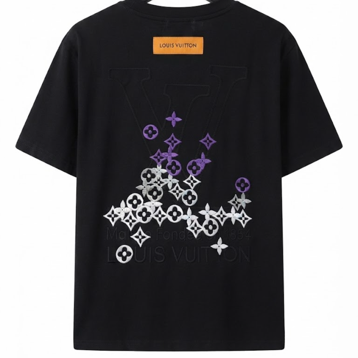 Louis Vuitton Herren T-Shirt mit Rückenprint