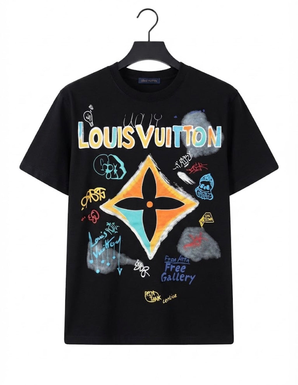 Louis Vuitton T-Shirt Herren Schwarz – Designer Black Tee